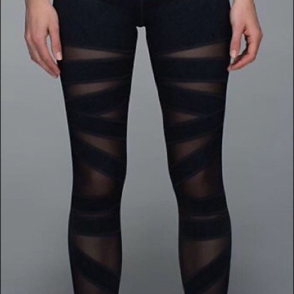 Lululemon High Times Mesh leggings size 8